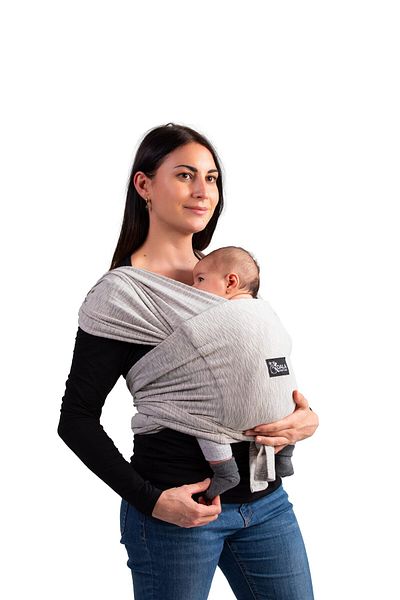 Koala Babycare - Cuddle Band Sling Baby Carrier - Grey