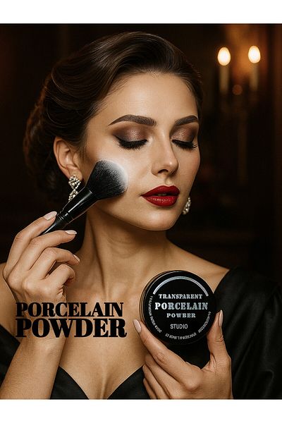 PRO 10 PRO ON Transparent Powder, Porcelain Mineral Powder Gift