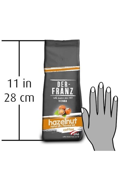 Der-Franz Alune de pădure Cafea Boabe, 500g