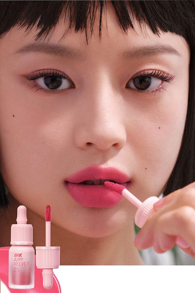 PERIPERA Peripera INK AIRY VELVET 025 ZAZZY PEACH 4g - Dlouhotrvající tekutá rtěnka