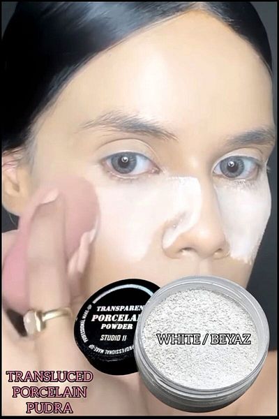 PRO 10 PRO ON Transparent Powder, Porcelain Mineral Powder Gift