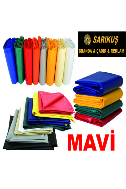 KAYA PLASTİK 300x250 Cm Pvc 650 gr Kalın Tır Brandası , Koruma, Gölgelik, Çit Brandası