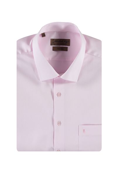 Abdullah Kiğılı Non Iron Satin - Long Sleeve Classic Cotton Shirt