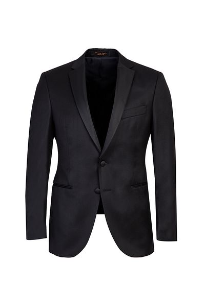 Abdullah Kiğılı Slim Fit Slim Fit Mono Neck Wool Tuxedo & Groom Dress