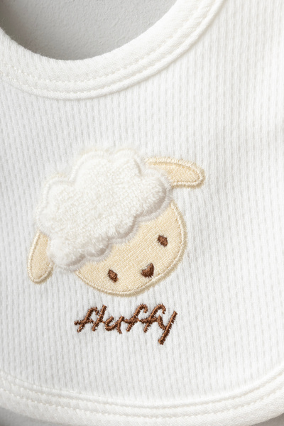 Bebitof Bebi̇tof Kuzulu 10 Piece Boxed (Newborn) Hospital Exit Bodysuit Set