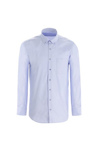 Abdullah Kiğılı Oxford Classic Cotton Shirt - Long Sleeve
