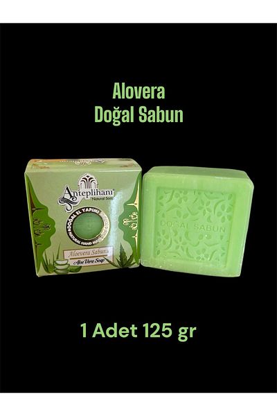 ANTEPLİHANI Alovera Soap, Alovera, Natural Handmade Natural Soap with Mis Scent (1 Pc 125Gr)