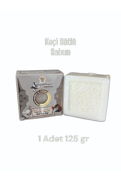 ANTEPLİHANI Goat Milk Soap, Goat Milk, Natural Hand Made Natural Soap, (Soap 1 Piece 125 Gr)
