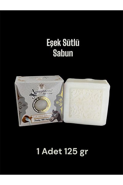 ANTEPLİHANI Donkey Milk Soap, Donkey Milk, Natural Handmade Natural Soap, Soap (1 Pc 125 Gr)