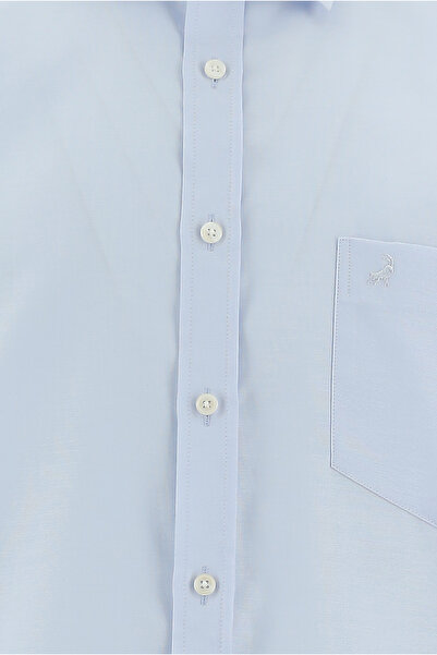 Abdullah Kiğılı Μακρυμάνικο μη σιδερένιο πουκάμισο Oxford Classic Cotton