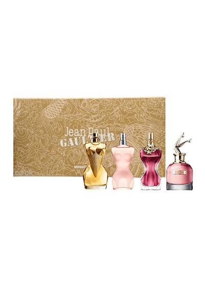 Jean Paul Gaultier Eau De Parfum Gift Set – Divine, Classique, La Belle, Scandal, 4 X 6 ml