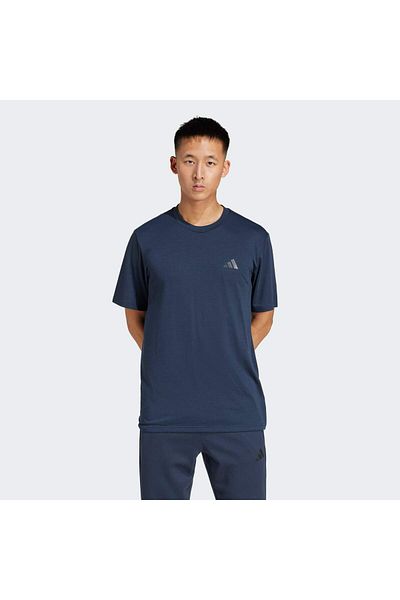 adidas Μπλουζάκι TR-ES COMF TEE AURIN Lacivert Erkek Kısa Kol