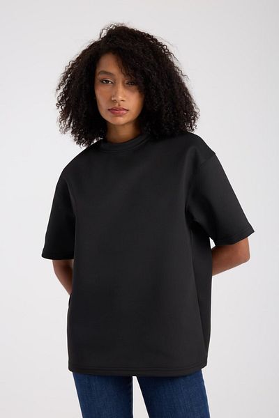 İLKCET MODA Μπλουζάκι Unisex από ύφασμα κατάδυσης υψηλής ποιότητας