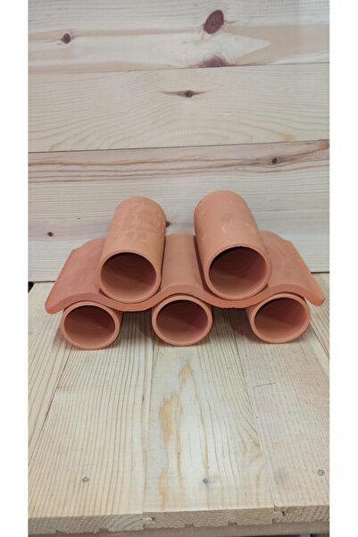 Petshop Kırmızı Yuvarlak Vatoz Küpü Seti 5 Adet Küp + Ara Kremit Set