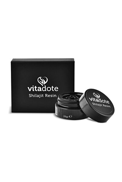 Vitadote Rășină Shilajit Pură 100% – Originală Din Munții Altai – – 20g – Energie, Vitalitate, Detox