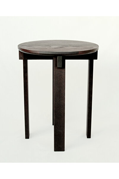 GÜLEÇ Doğal Masif Sehpa (Ø:38CM H:47CM)