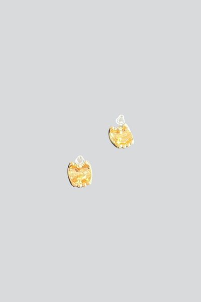 stravis Enameled Seashell Earrings