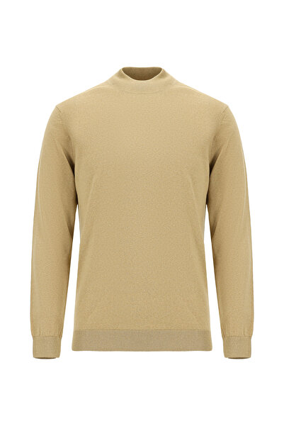 Kiğılı سترة تريكو صوفية ذات ياقة عادية من باتو