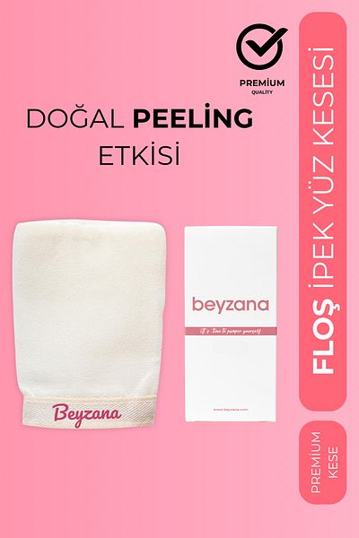 BEYZANA Facial Scrub Flush Silk Exfoliating Gloves for Women and Men