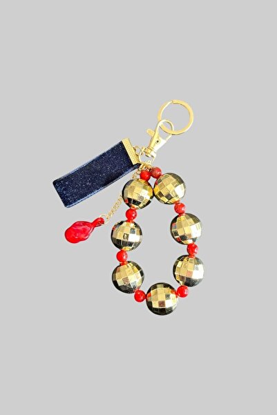 stravis Disco Ball Keychain Bag Charm