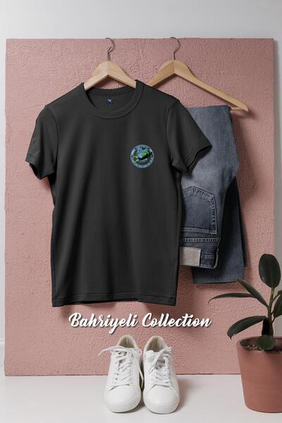 bahriyeli.jpeg tricou unisex cu design supradimensionat pentru buzunar Diving...