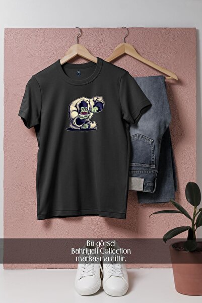 bahriyeli.jpeg Tricou unisex cu design Gorilla Brazilian Jiu-Jitsu Gi supradimensionat