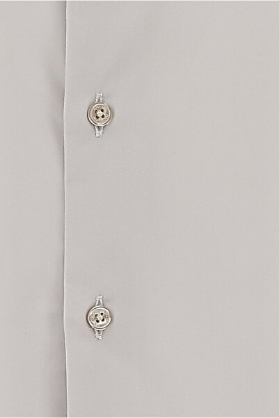 Abdullah Kiğılı Довгий рукав, облягаючий крій, класична бавовняна сорочка з бамбукового волокна