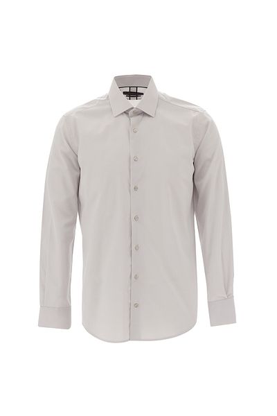 Abdullah Kiğılı Long Sleeve Slim Fit Slim Fit Classic Cotton Bamboo Cotton Shirt