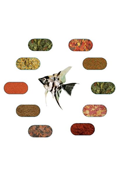 Genel Markalar MELEK BALIĞI YEM PAKETİ ( 100'ER GR - 6 ÇEŞİT )