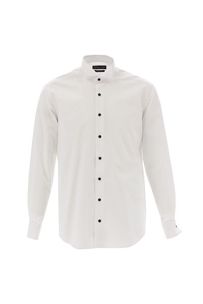 Abdullah Kiğılı Classic Horse Collar Cotton Shirt