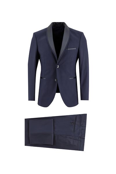 Kiğılı Tuxedo and Groom Suit - Slim Fit Shawl Collar Slim Fit