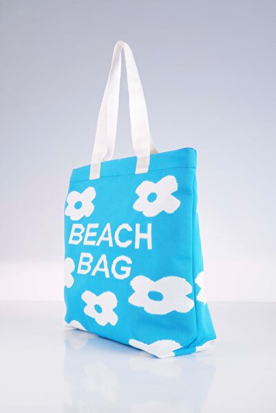 Sebir Moda Пляжна сумка з квітковим візерунком