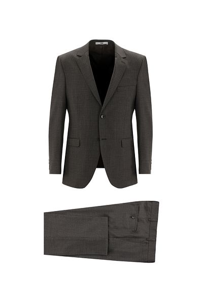 Kiğılı Plaid Patterned Slim Fit Woolen Suit