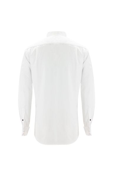 Abdullah Kiğılı Classic Horse Collar Cotton Shirt