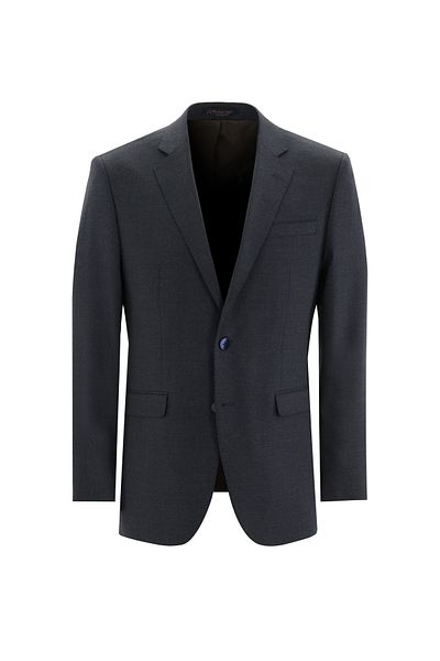 Abdullah Kiğılı Slim Fit Slim Fit Woolen Classic Patterned Suit