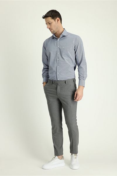 Kiğılı Super Slim Fit Extra Slim Fit Lycra Classic Fabric Trousers