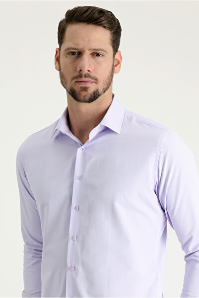 Kiğılı Сорочка з довгими рукавами Slim Fit Slim Fit Класична бавовняна сорочк...