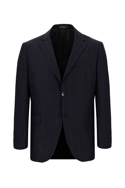 Abdullah Kiğılı Classic Checkered Wool Suit