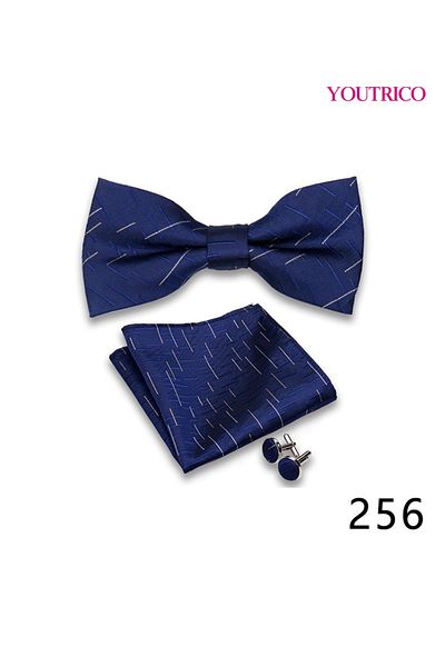 Youtrico Suit Tie Handkerchief Cufflink-Premium Handmade 3-Piece
