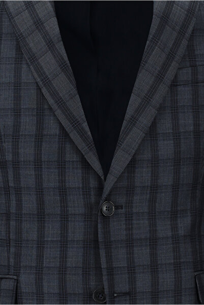 Kiğılı Regular Fit Combined Plaid Suit