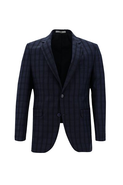 Kiğılı Slim Fit Slim Fit Plaid Suit with Combination