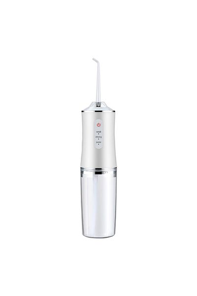 Choice White Portable Smart Electric Oral Irrigator Water Flosser 4 Jets 3 Modes Rechargeable Dental Water
