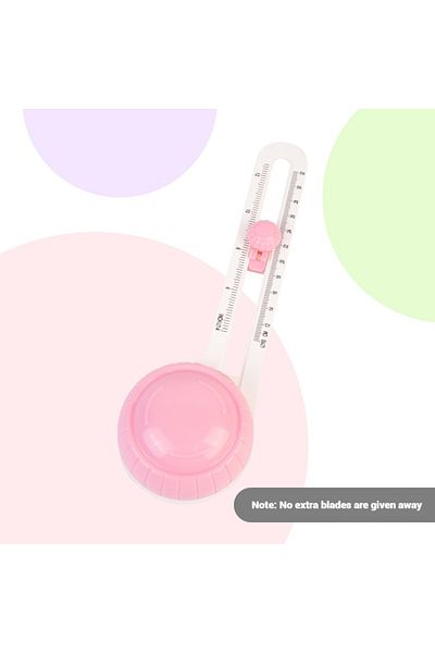Choice Pink 1pc Round Box Cutter Scrapbook Card Round Box Cutter Diy Round Box Cutter 360 Rotary Round Box