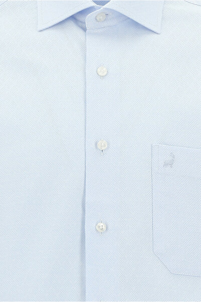 Abdullah Kiğılı Cămașă clasică din bumbac cu model cu mânecă lungă