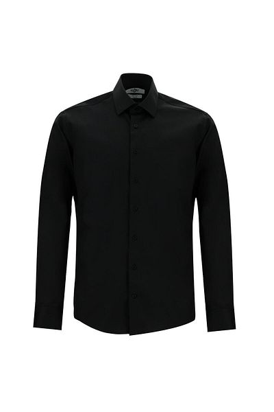 Kiğılı Long Sleeve Slim Fit Slim Fit Classic Cotton Shirt