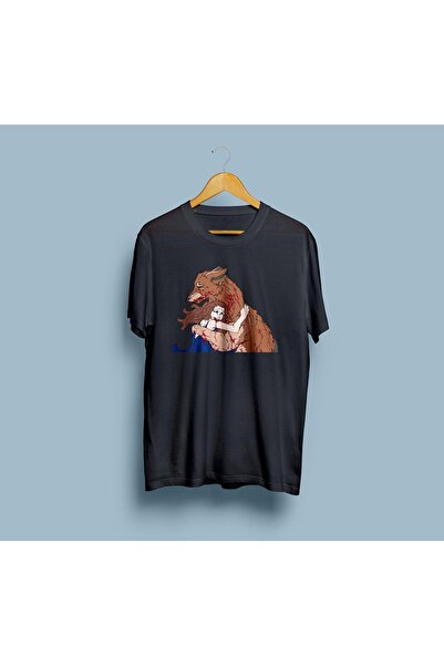 eioswear تي شيرت كبير الحجم مطبوع عليه جاكوب بلاك وبيلا / الشفق