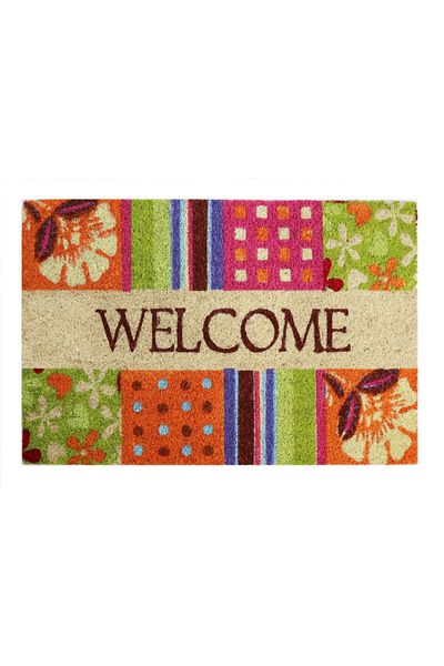 UnicSpot Entrance mat Koko design Welcome color, 40x60 cm