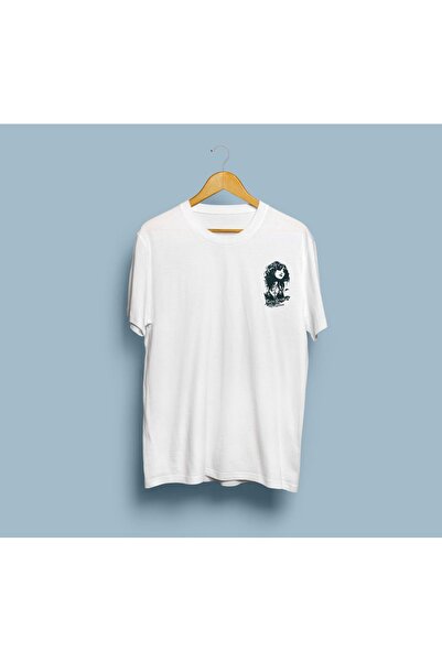 Generic Brand Oversize Woman Portrait Printed Unisex T-Shirt
