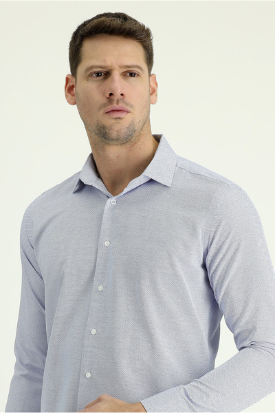 Kiğılı Сорочка з довгими рукавами Slim Fit Slim Fit Класична бавовняна сорочк...