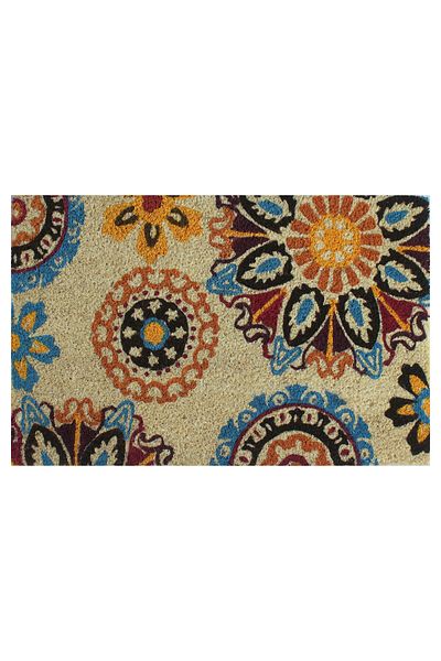 UnicSpot Common design entrance mat Flowers, 40x60 cm